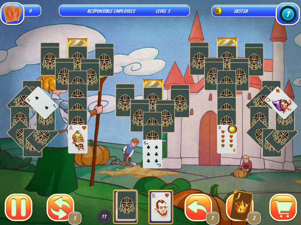 Gnomes Solitaire screenshot 5