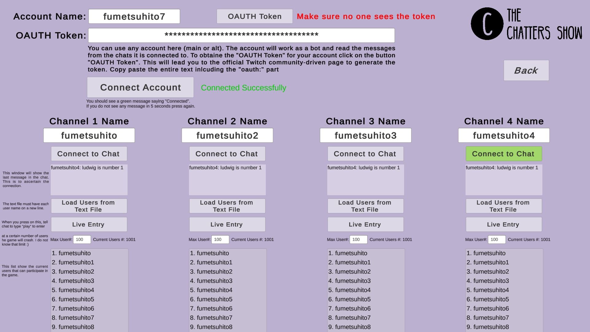 The Chatters Show screenshot 3