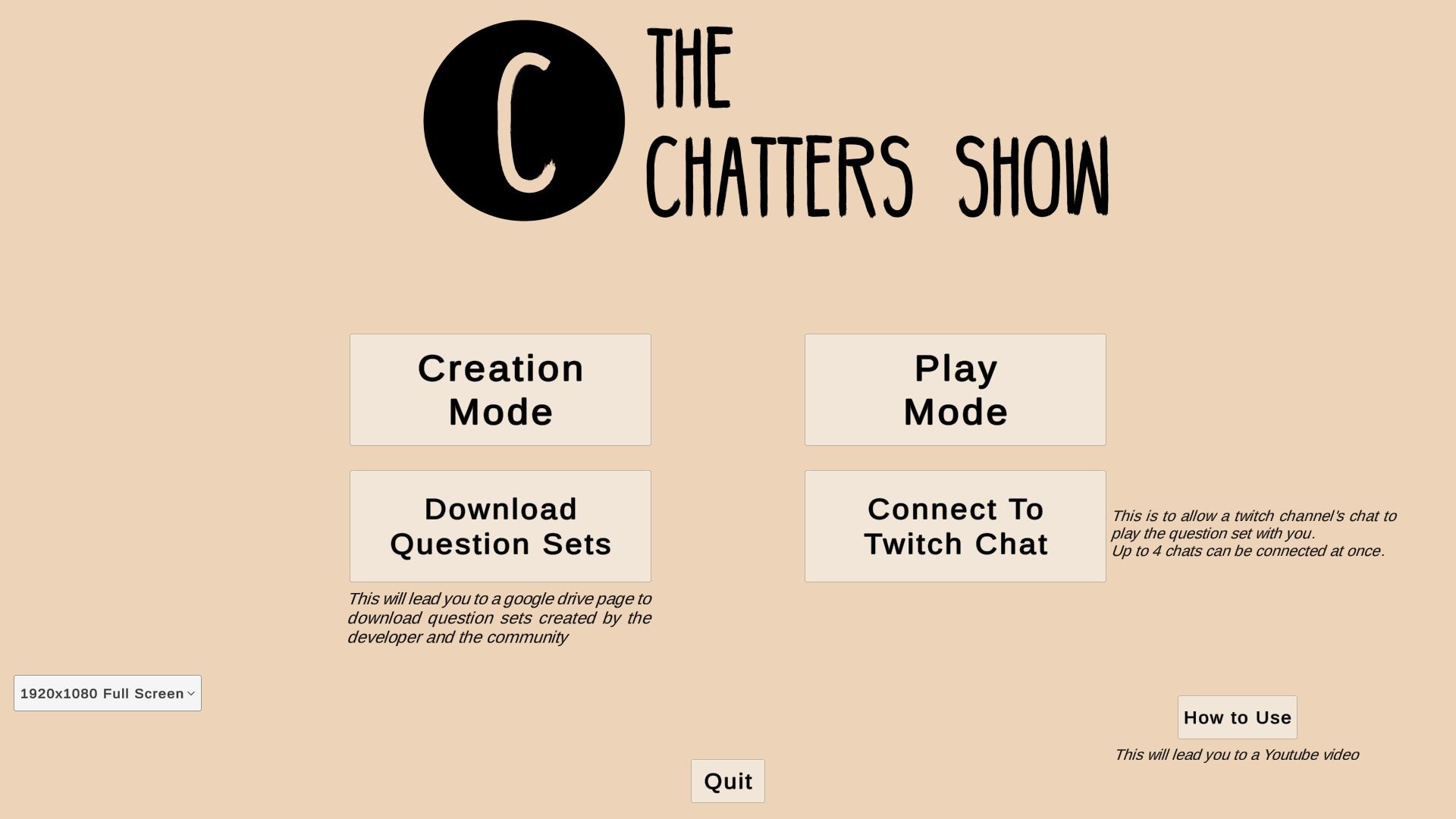 The Chatters Show screenshot 1