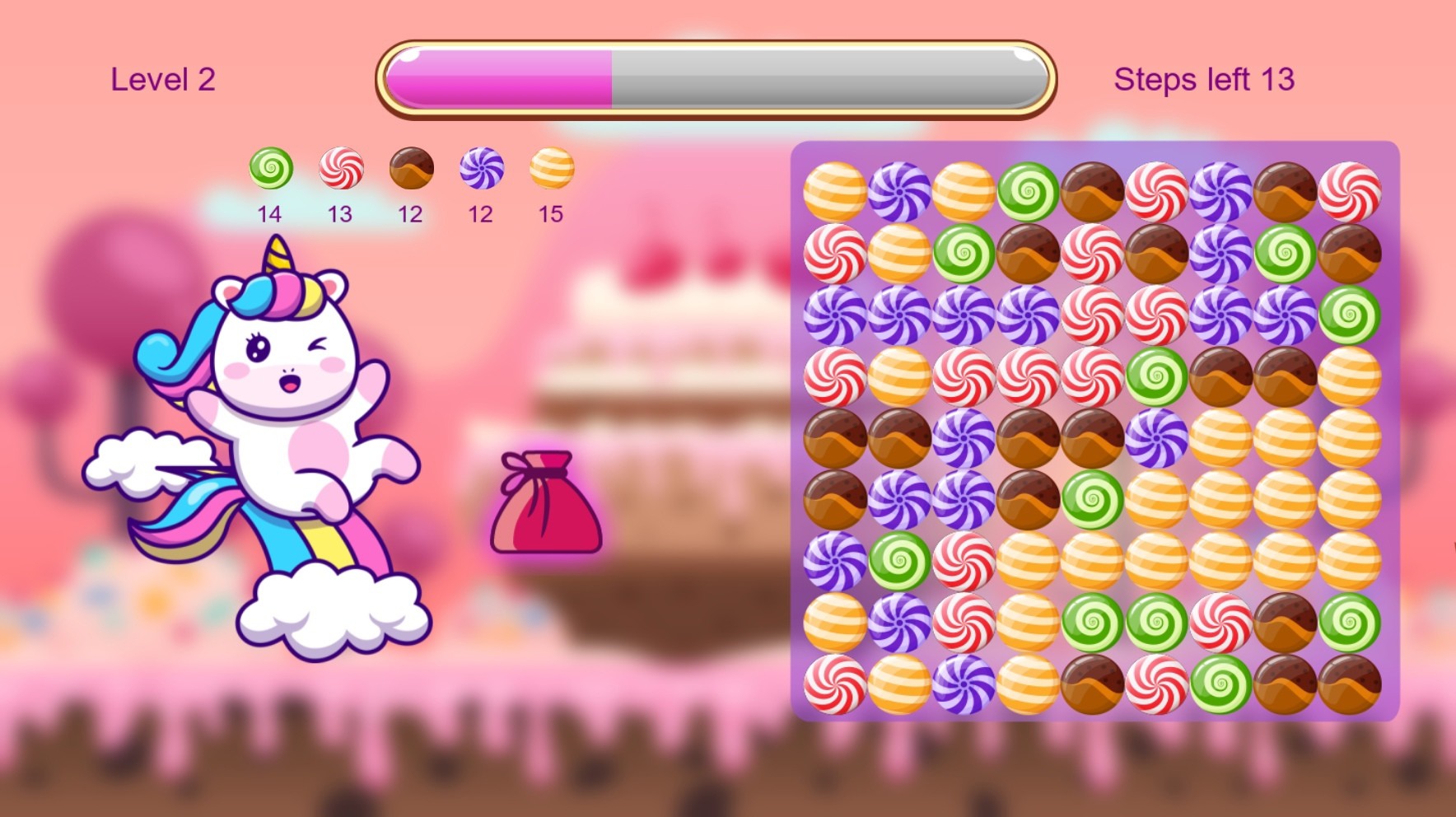 Unicorn and Sweets screenshot 3