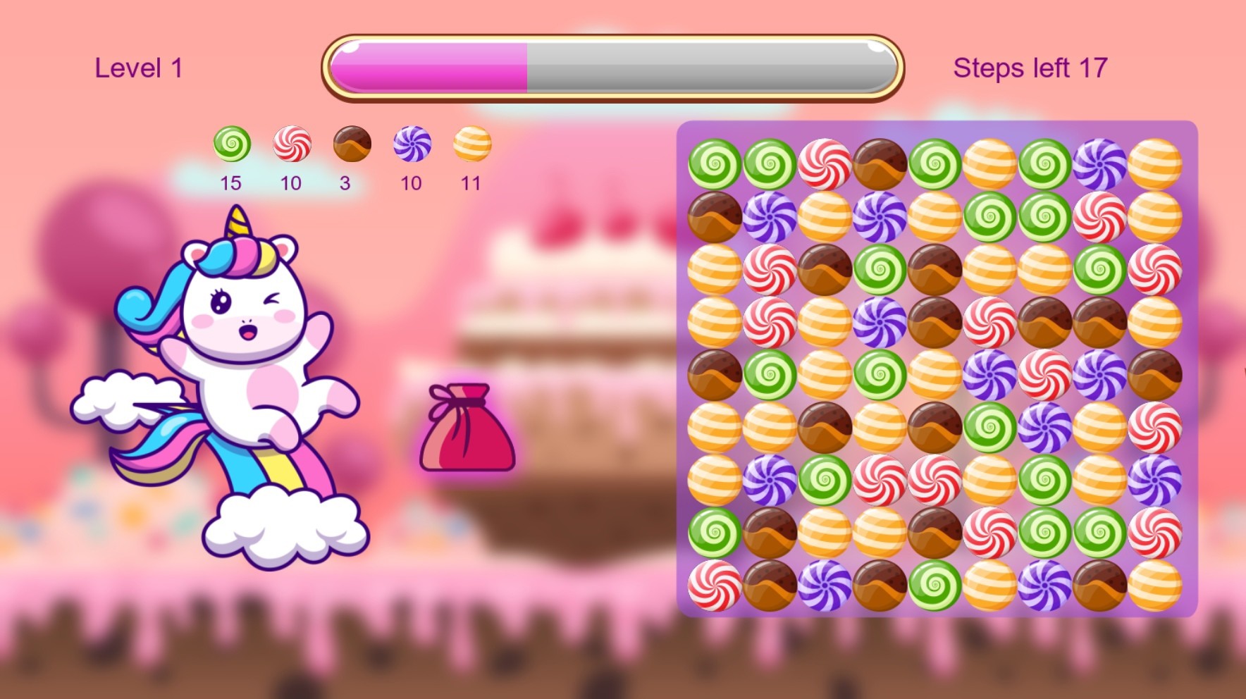 Unicorn and Sweets screenshot 5