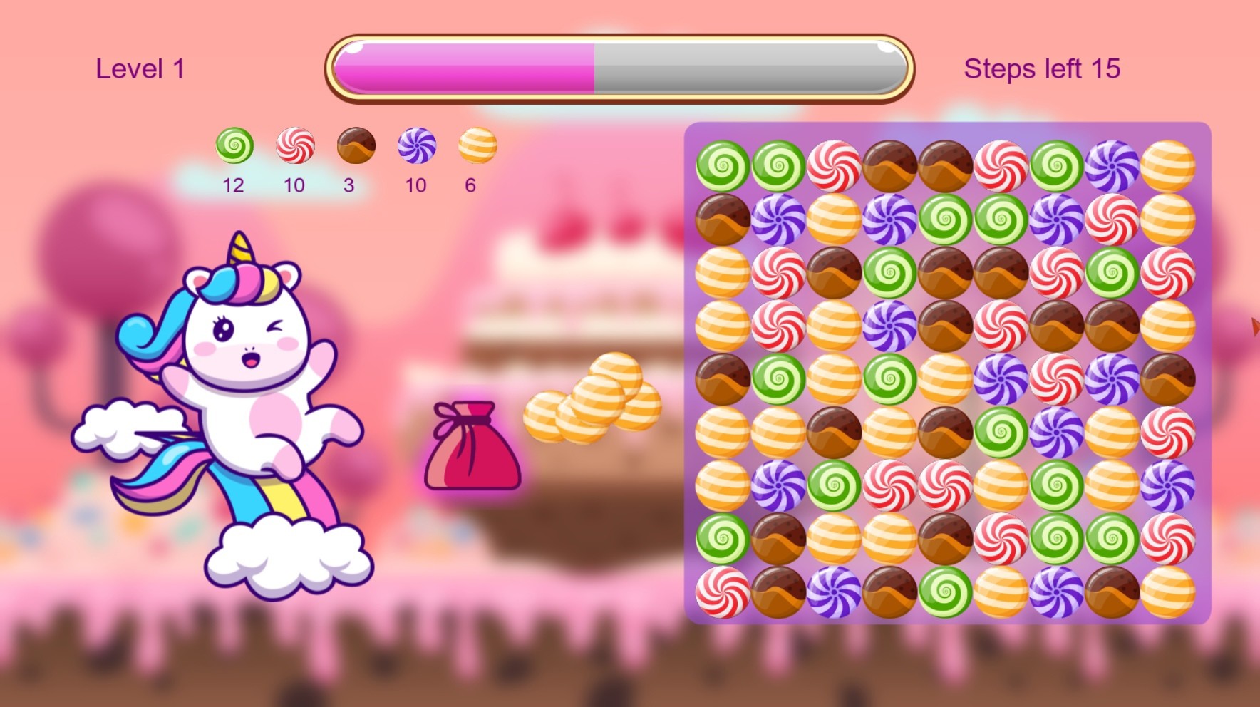 Unicorn and Sweets screenshot 6