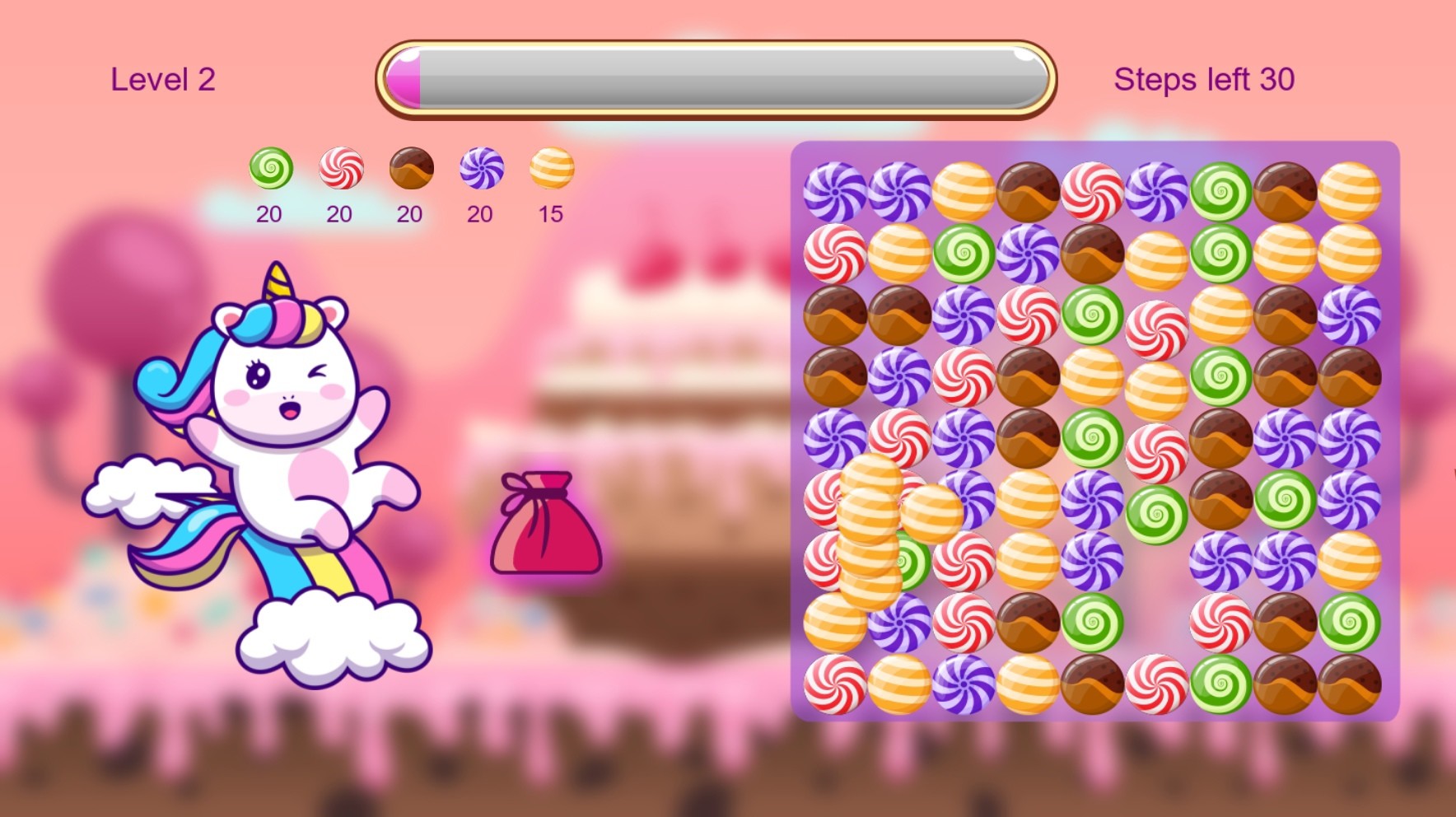 Unicorn and Sweets screenshot 4
