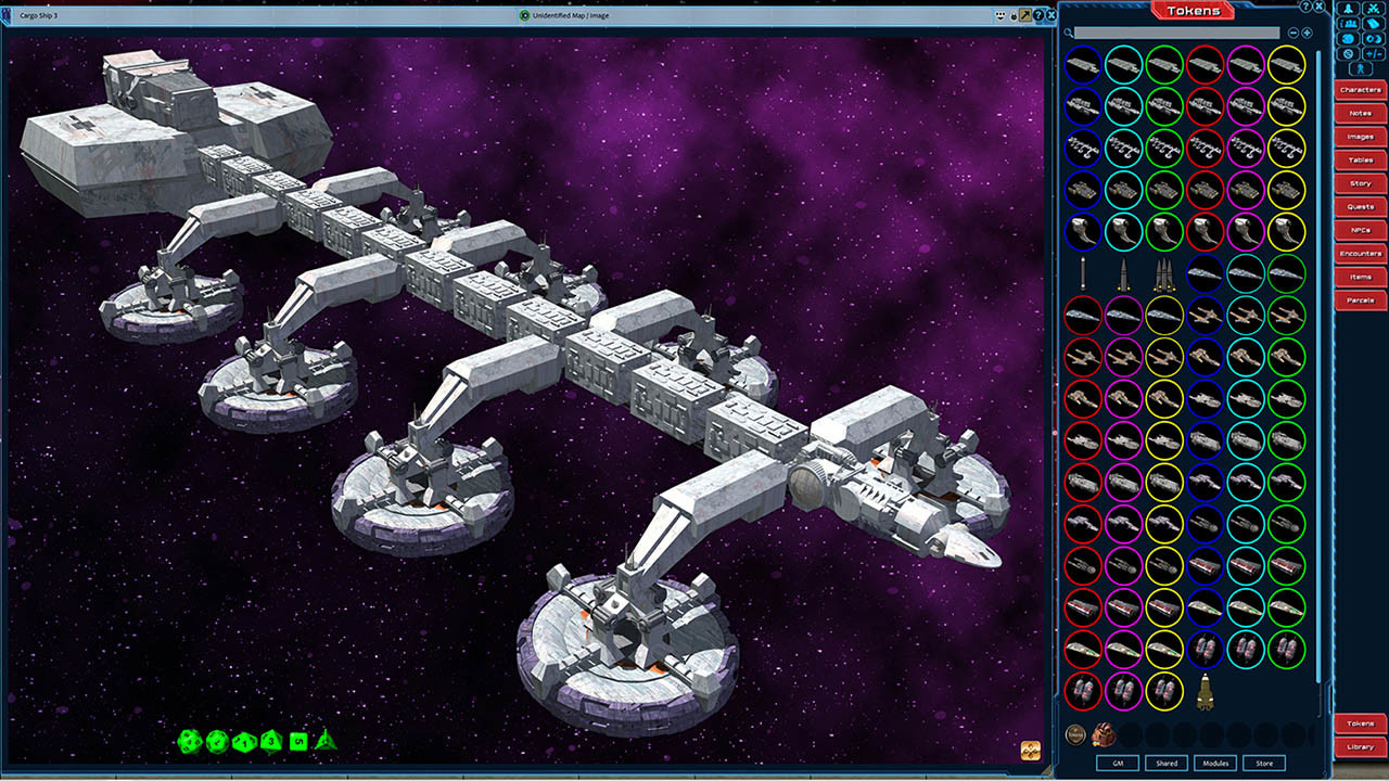 Fantasy Grounds - Star Battles: Basic Ship Tokens screenshot 5