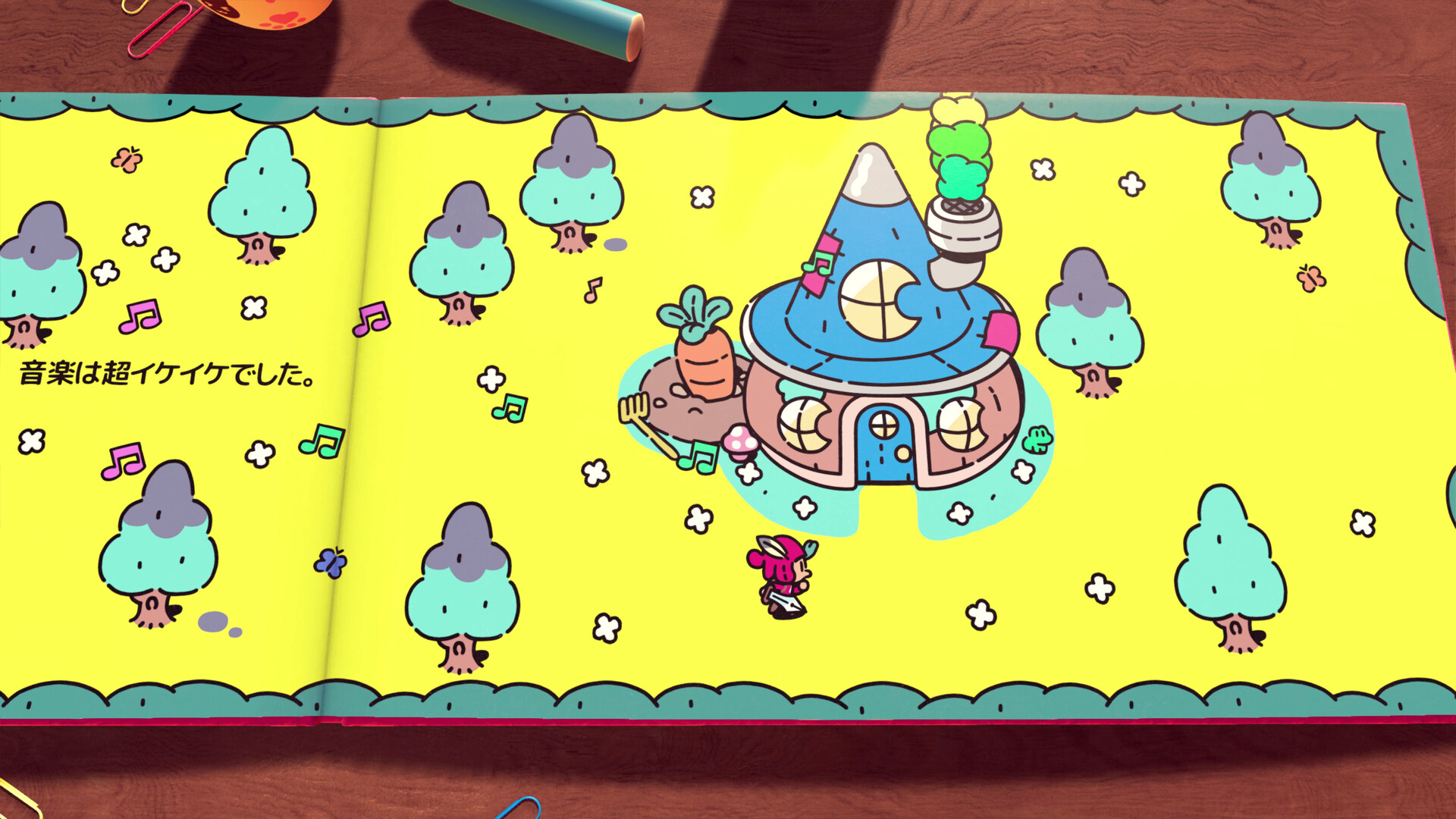 Steam：The Plucky Squire ～ジョットと不思議なカラクリ絵本～