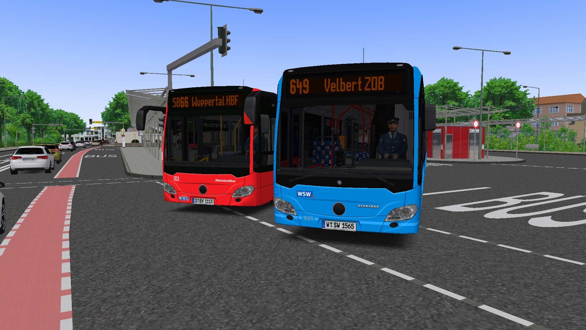 OMSI 2 Add-On Velbert screenshot 1