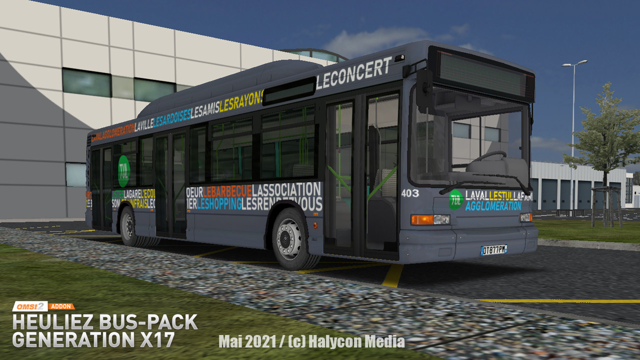 OMSI 2 Add-On Heuliez Bus-Pack Generation X17 screenshot 4