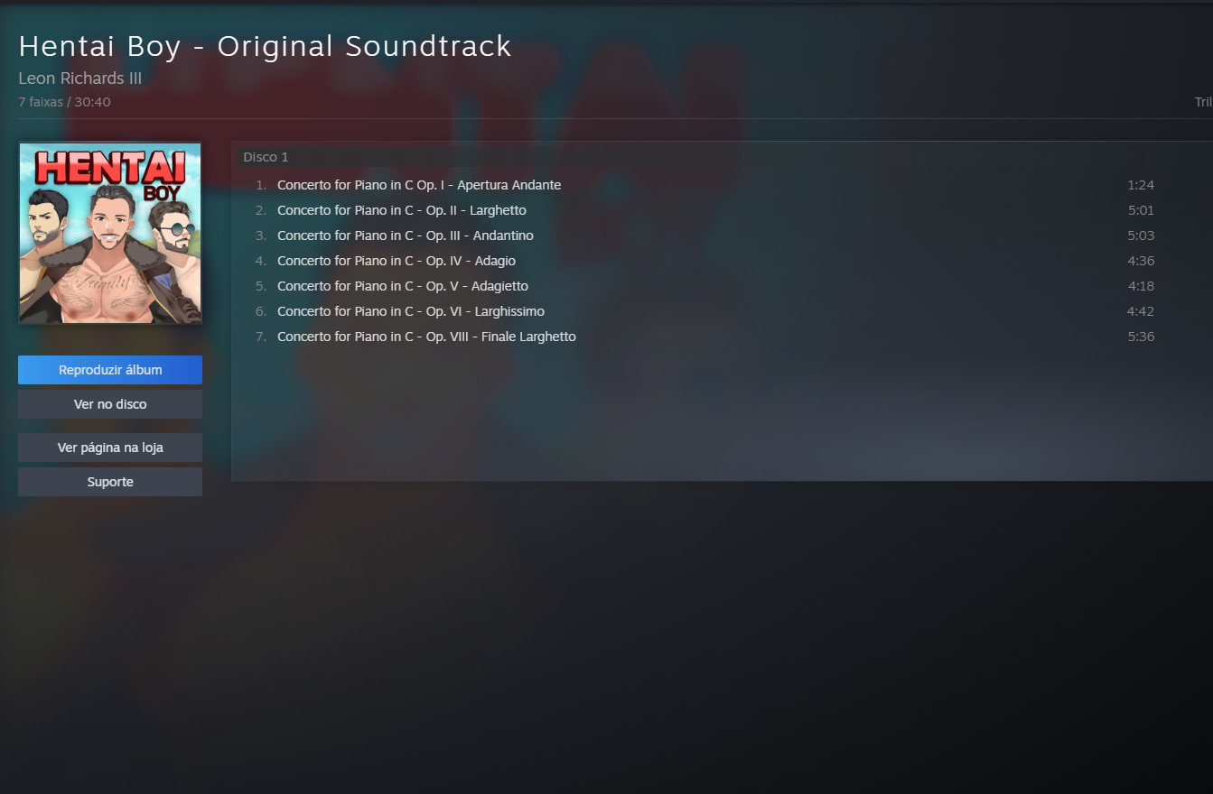 Hentai Boy - Original Soundtrack screenshot 1