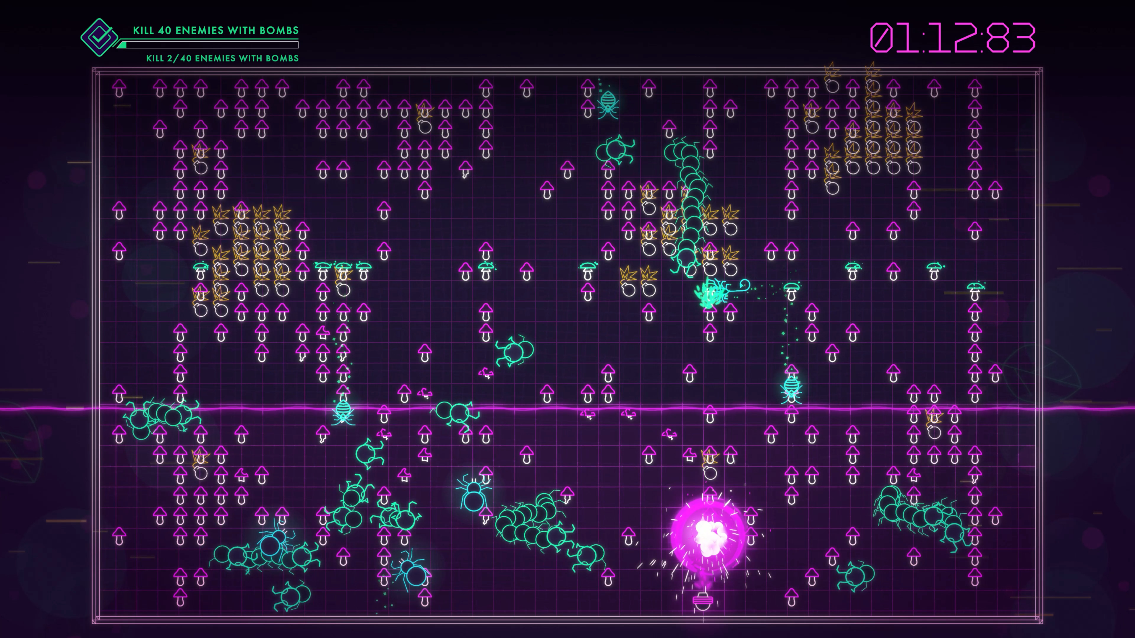 Centipede: Recharged screenshot 1