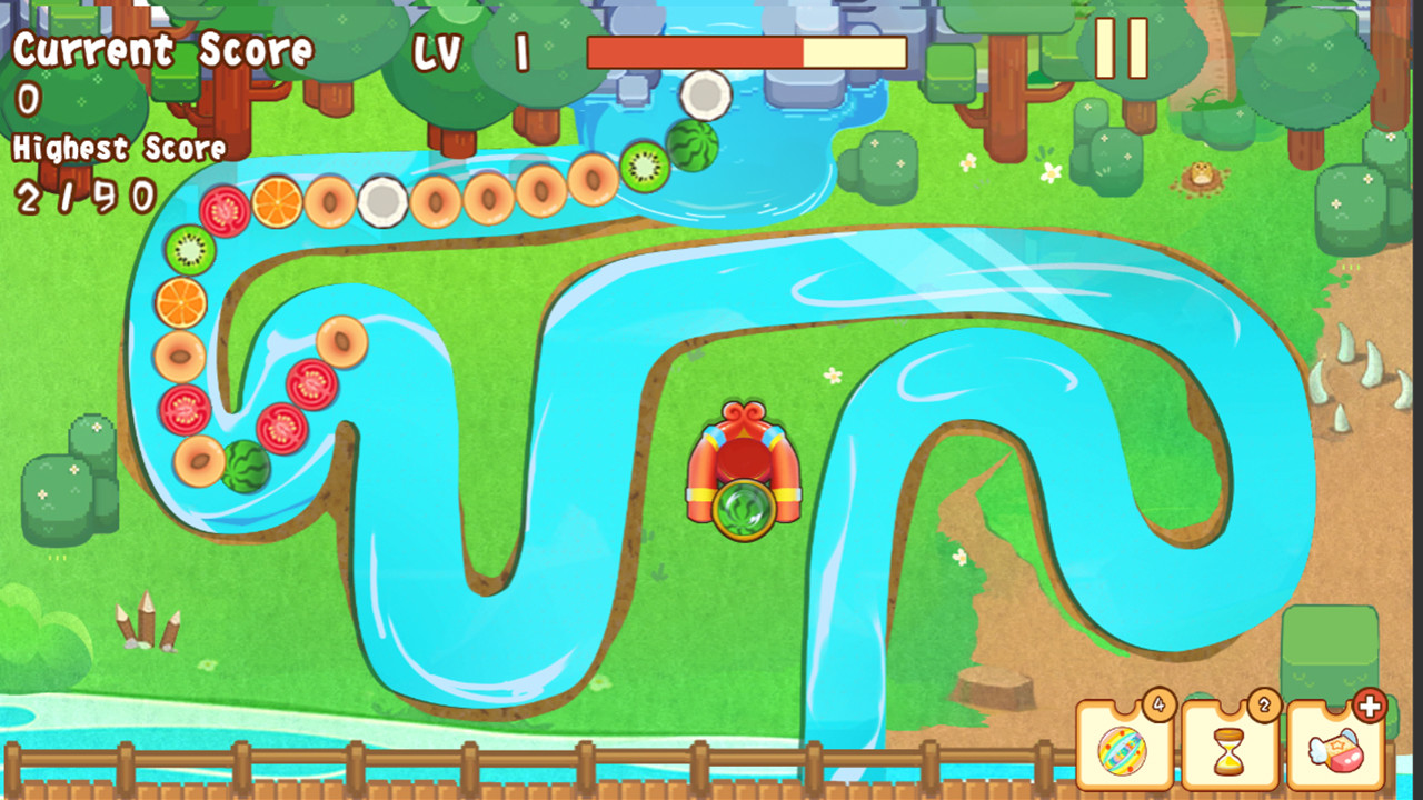 水果祖玛 | Fruit Zumba screenshot 1
