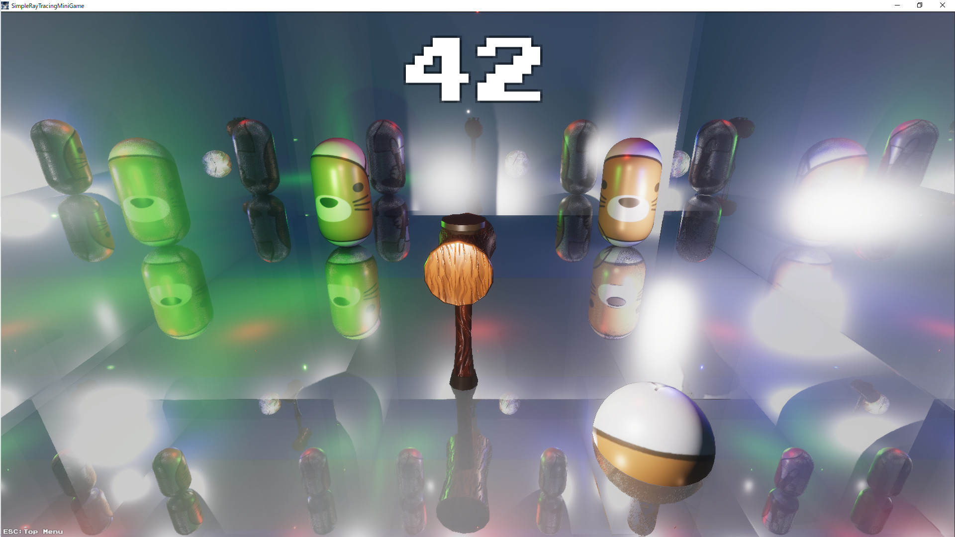 Simple Ray tracing Mini Game 10 screenshot 1