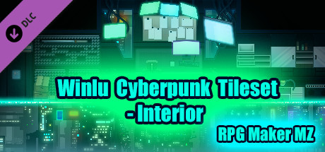 RPG Maker MZ - Winlu Cyberpunk Tileset - Interior: header artwork