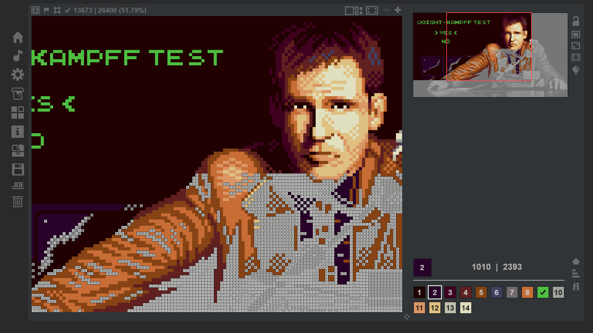 Coloring Game 4 – Demake No.1 screenshot 4