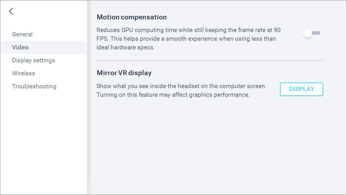 VIVE Console for SteamVR screenshot 3