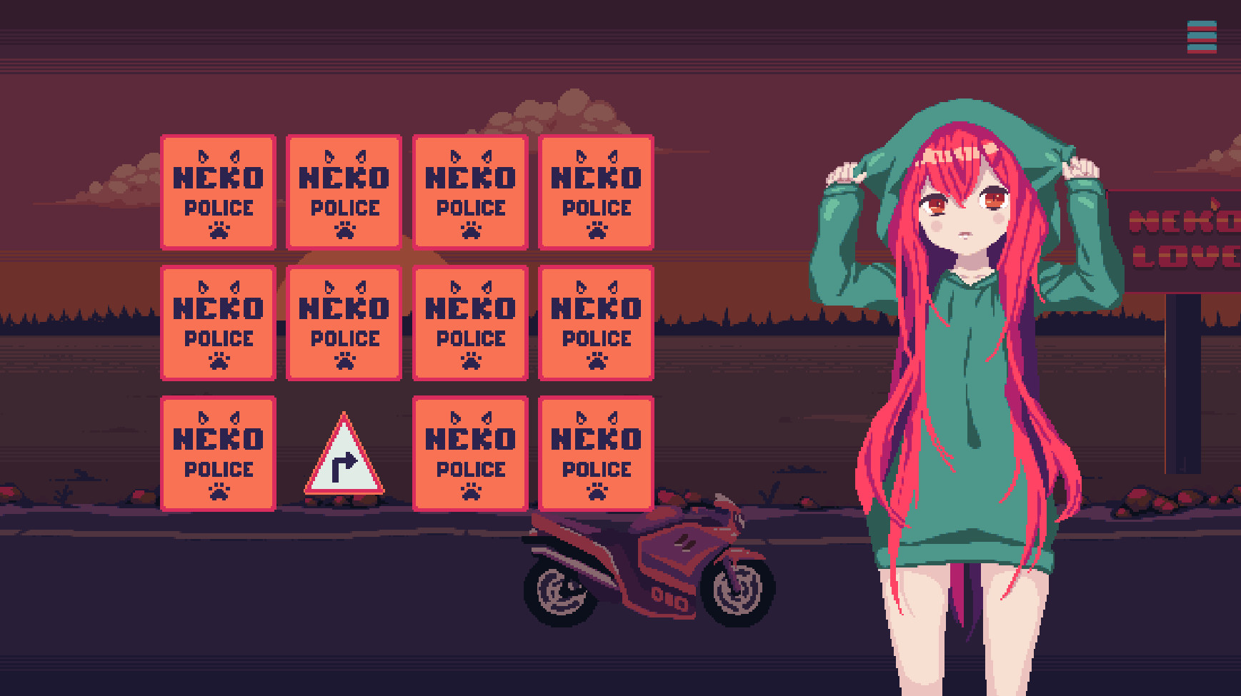 Anime Sunset Ride screenshot 3