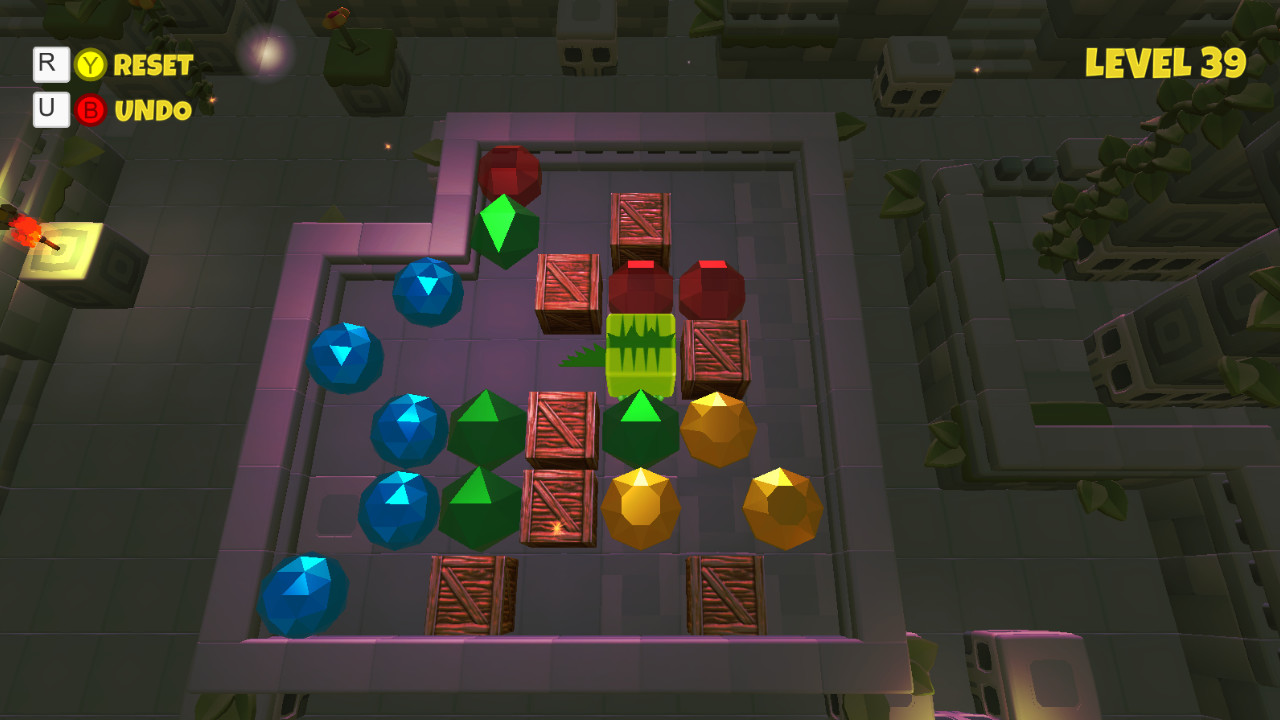 SokoMatch: Lizard Saga screenshot 5