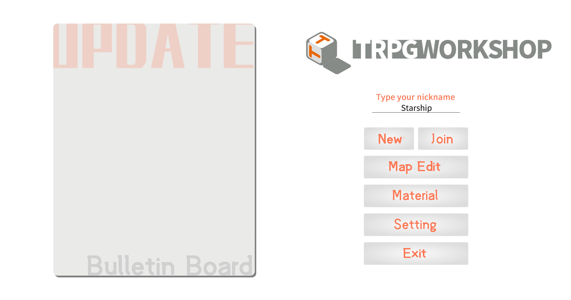 TRPG Workshop screenshot 1