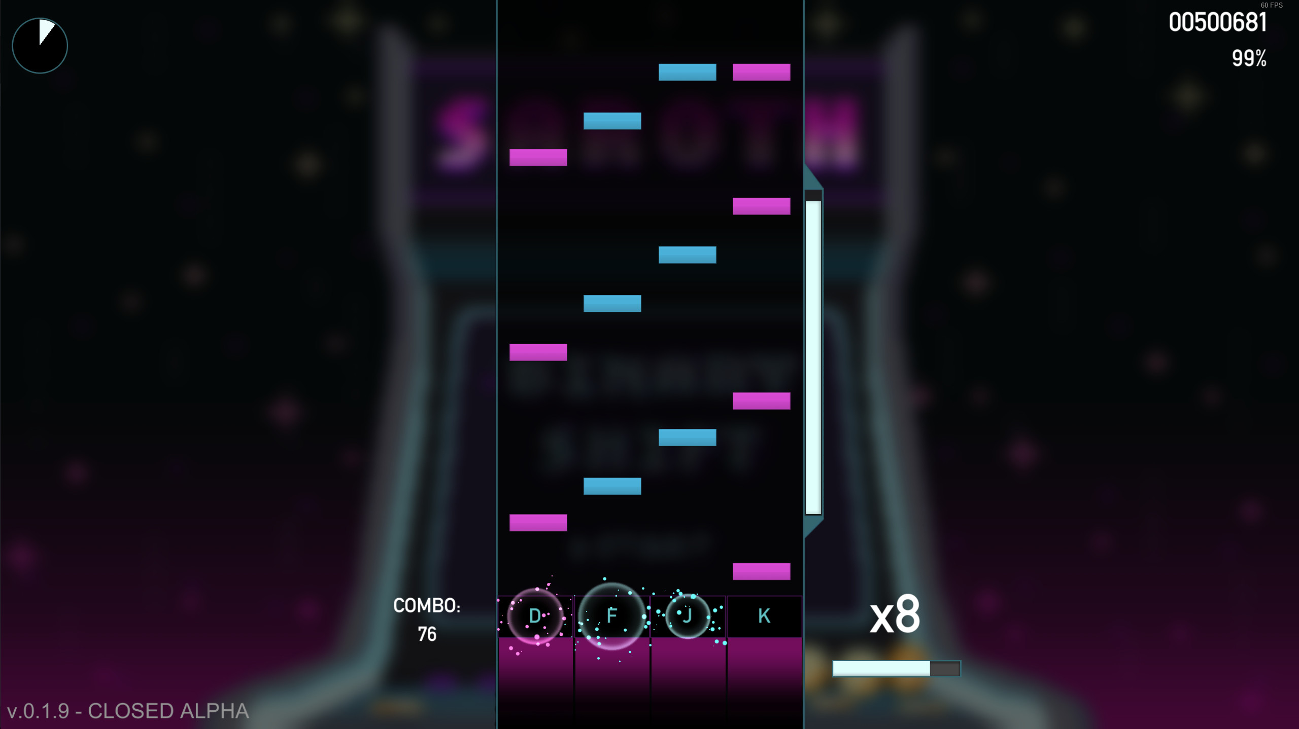 Rhythium screenshot 1