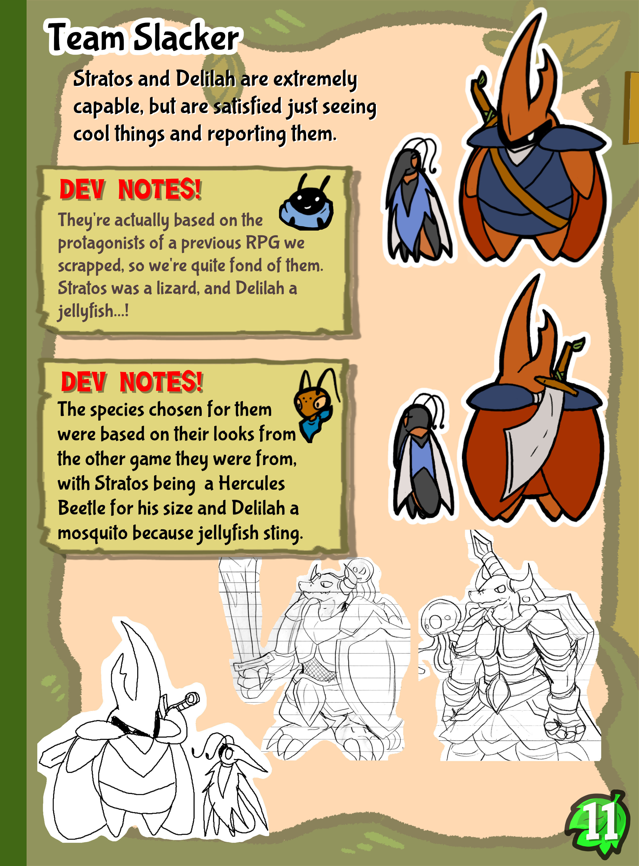 Bug Fables: The Art of Bugaria screenshot 1
