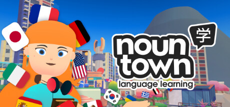 Noun Town: VR Language Learning — Steam header