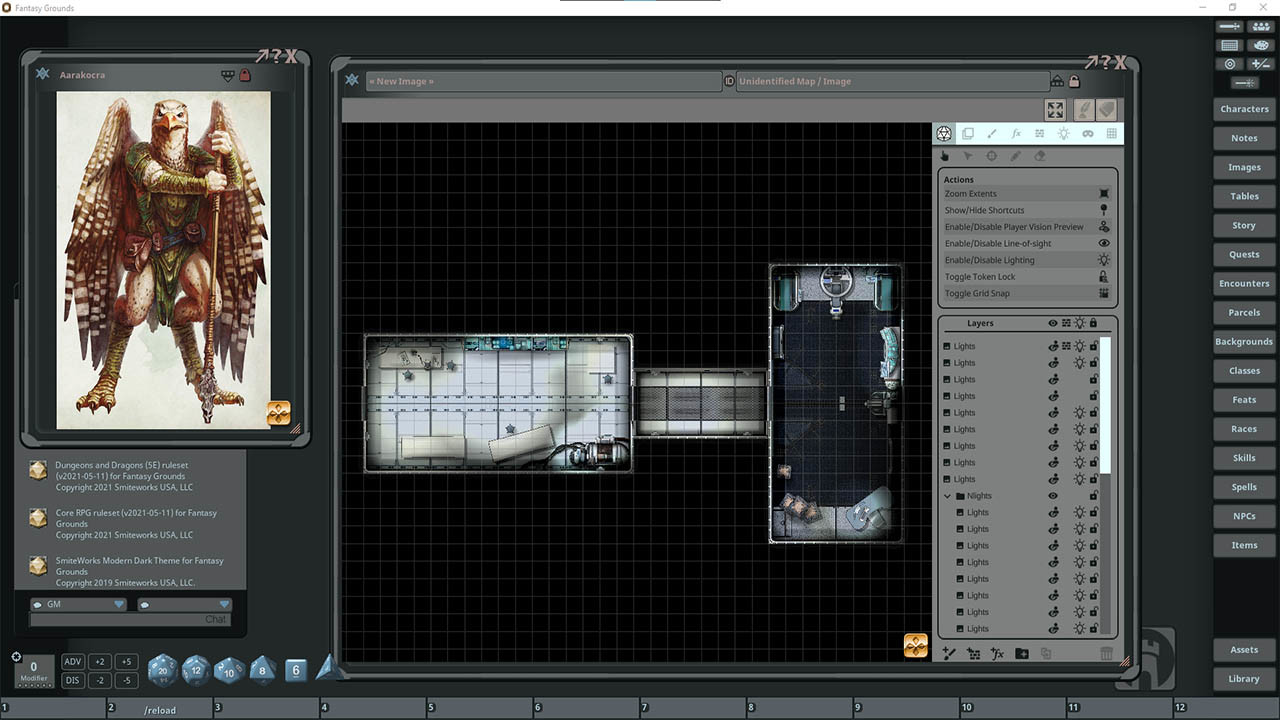 Fantasy Grounds - FG Theme - Modern Dark Theme screenshot 5