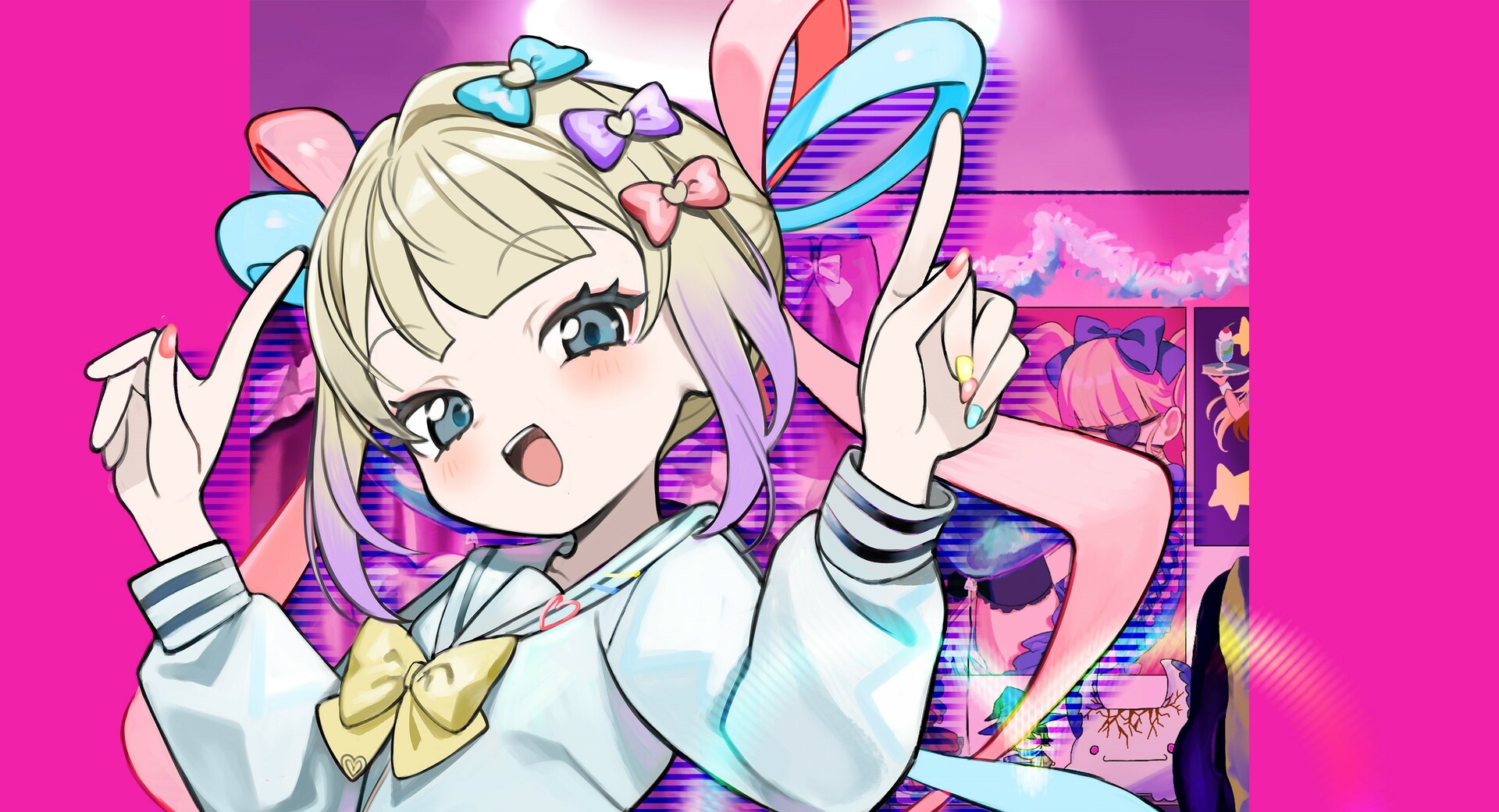 NEEDY GIRL OVERDOSE 　原画 NEEDY GIRL OVERDOSE 原画 NEEDY GIRL OVERDOSE 原画 Super Ten-Chan