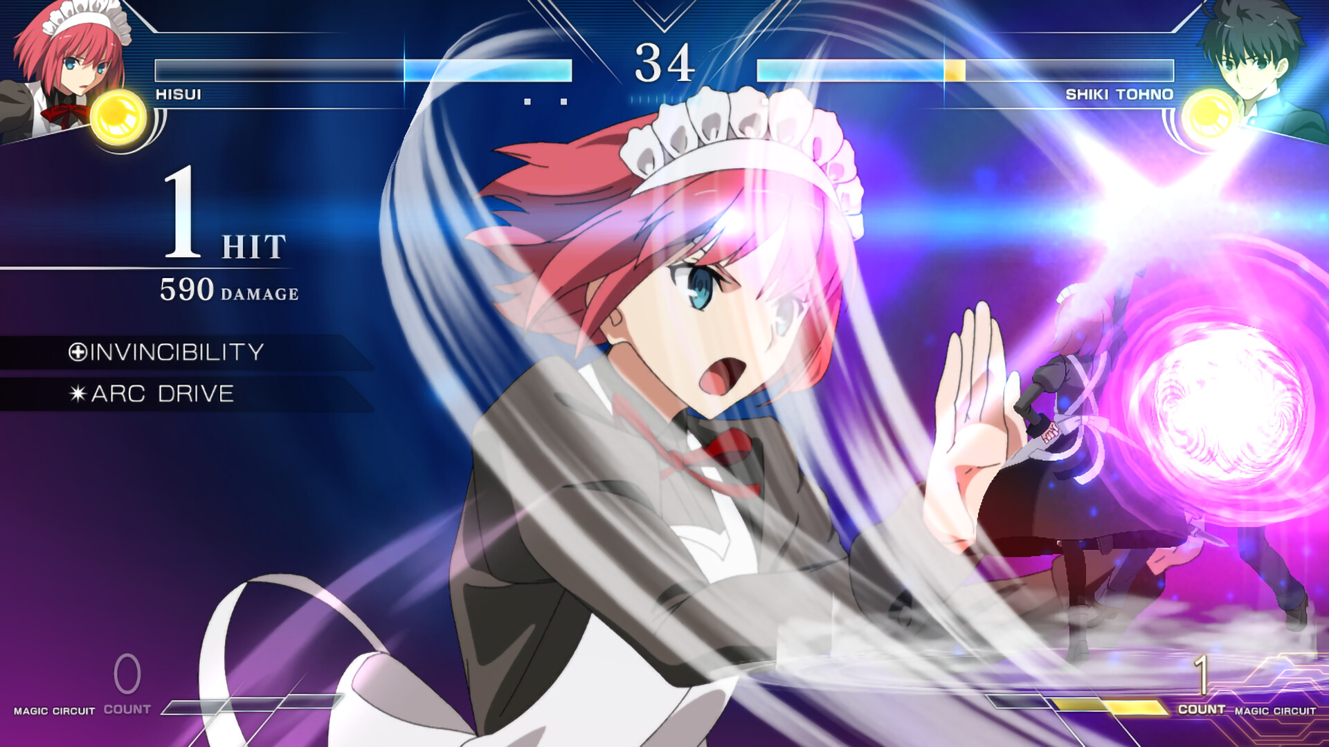 MELTY BLOOD: TYPE LUMINA - Hisui Round Announcements on Steam
