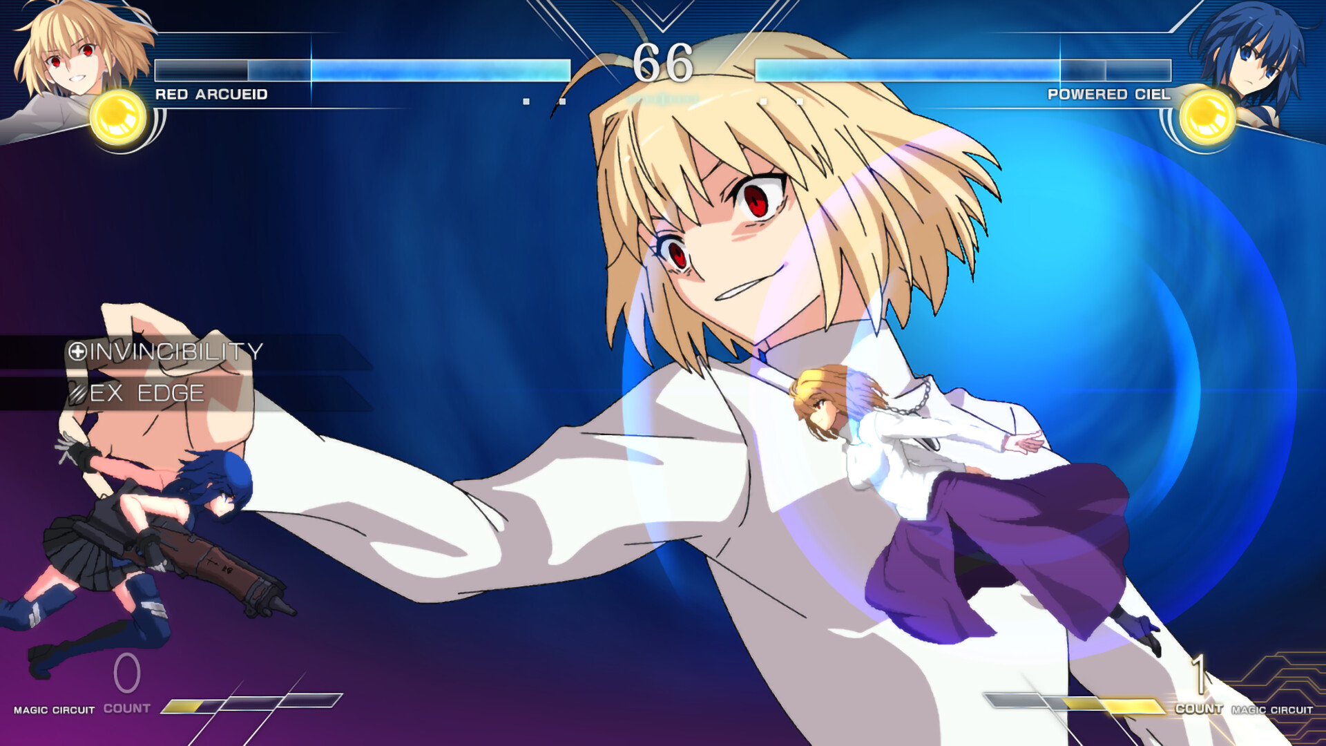 MELTY BLOOD: TYPE LUMINA - Red Arcueid Round Announcements on Steam