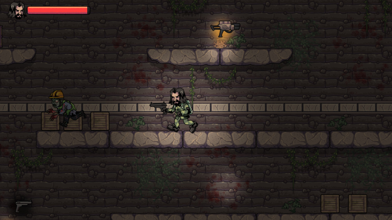 Zombies Desert and Guns screenshot 4
