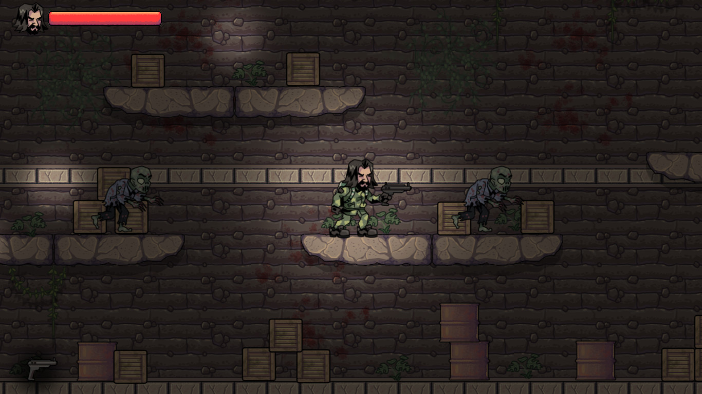 Zombies Desert and Guns screenshot 2