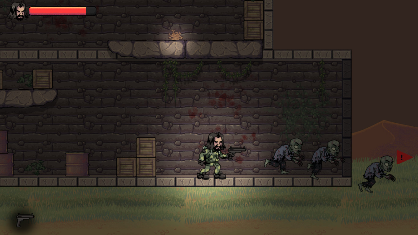 Zombies Desert and Guns screenshot 7