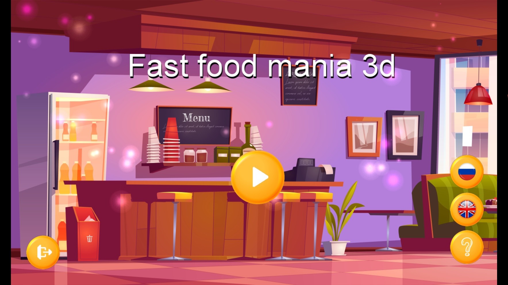 Fast Food Mania 3D screenshot 1