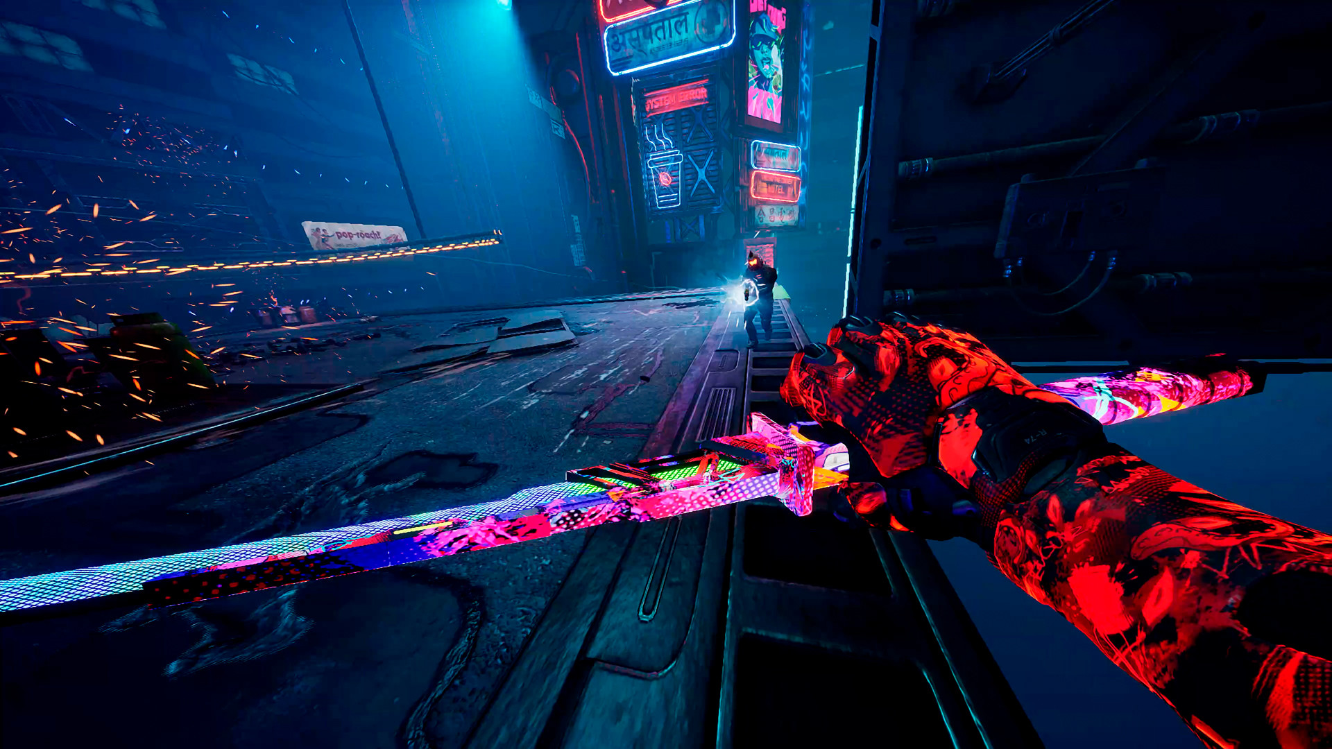 Ghostrunner - Neon Pack screenshot 2