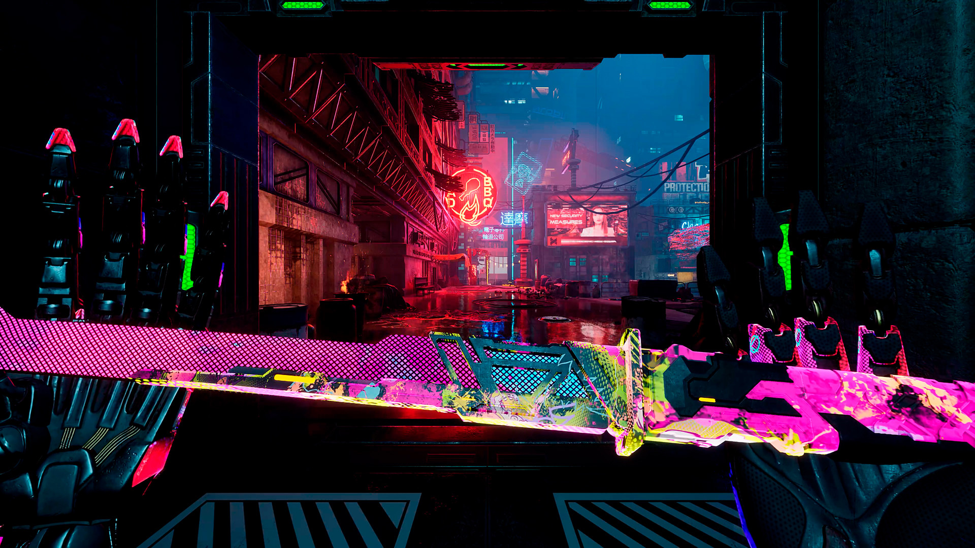 Ghostrunner - Neon Pack screenshot 1