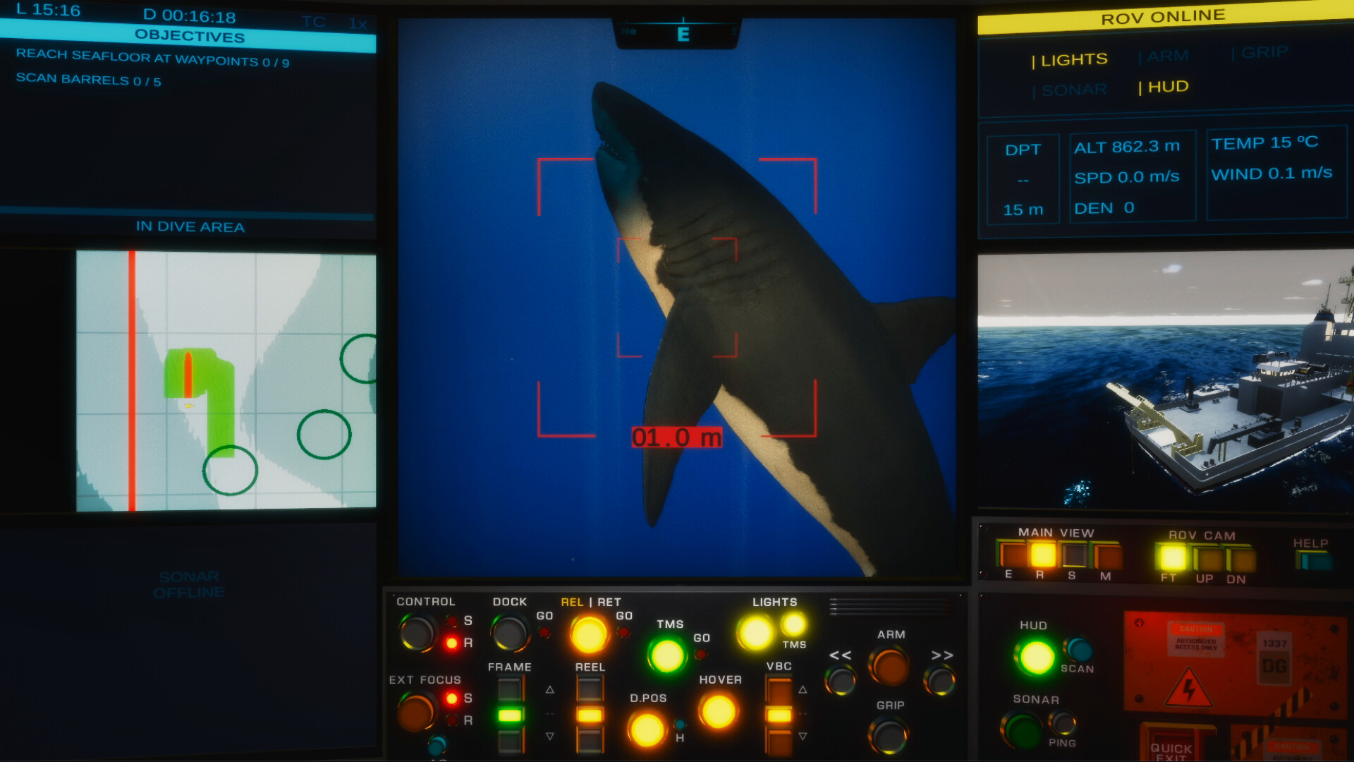 subROV screenshot 1