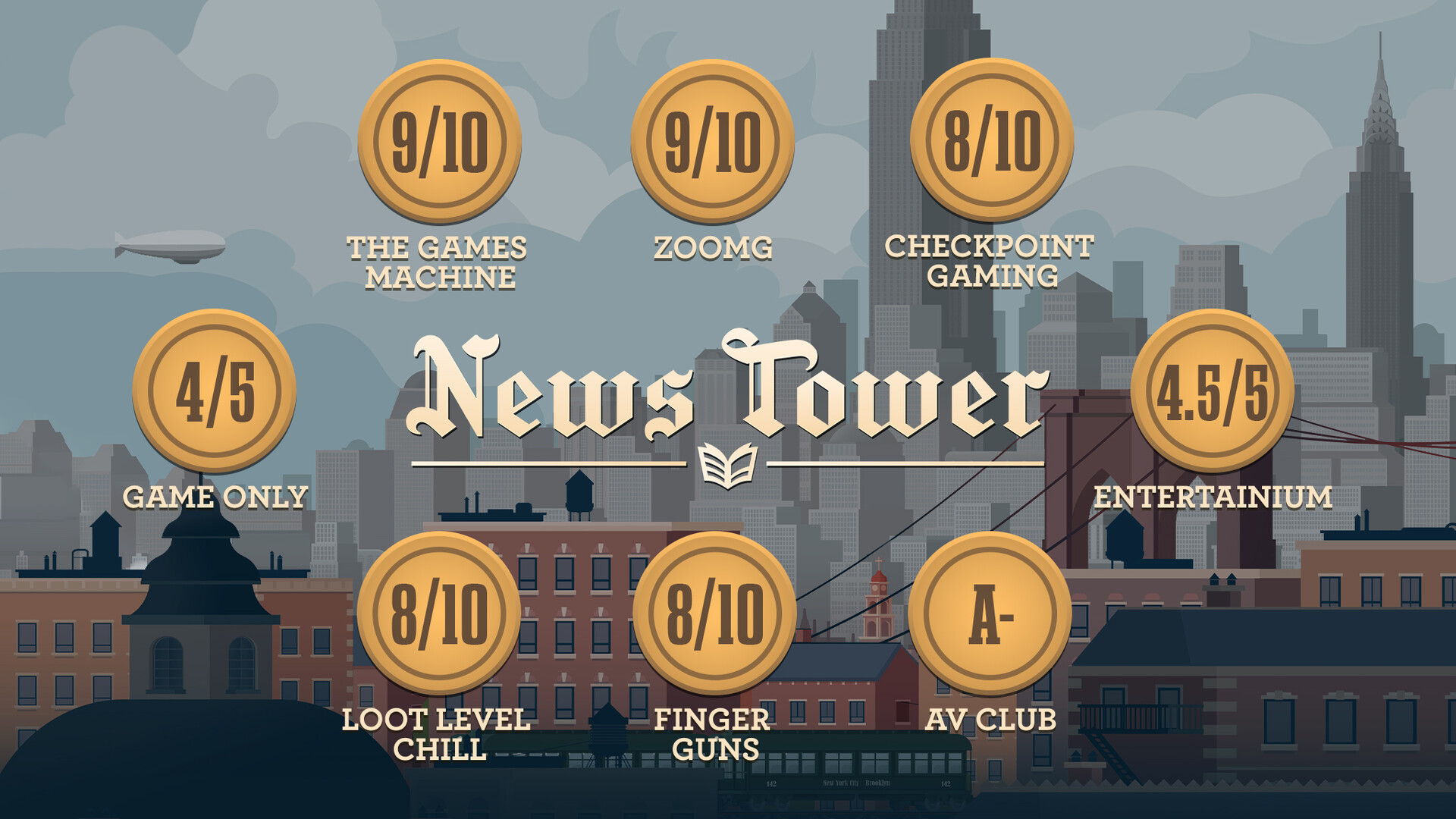 《新闻大厦 News Tower》v1.1.155-免安装中文版丨中文版网盘下载-次元share