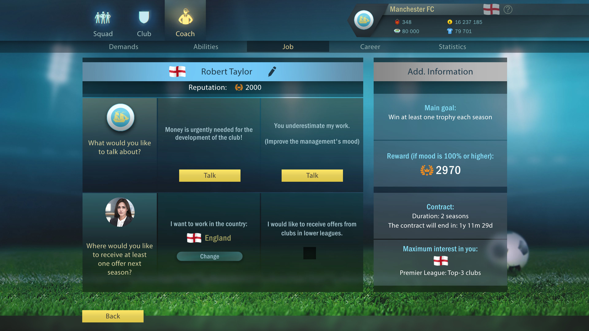 Football, Tactics & Glory: Manager's Journey screenshot 8