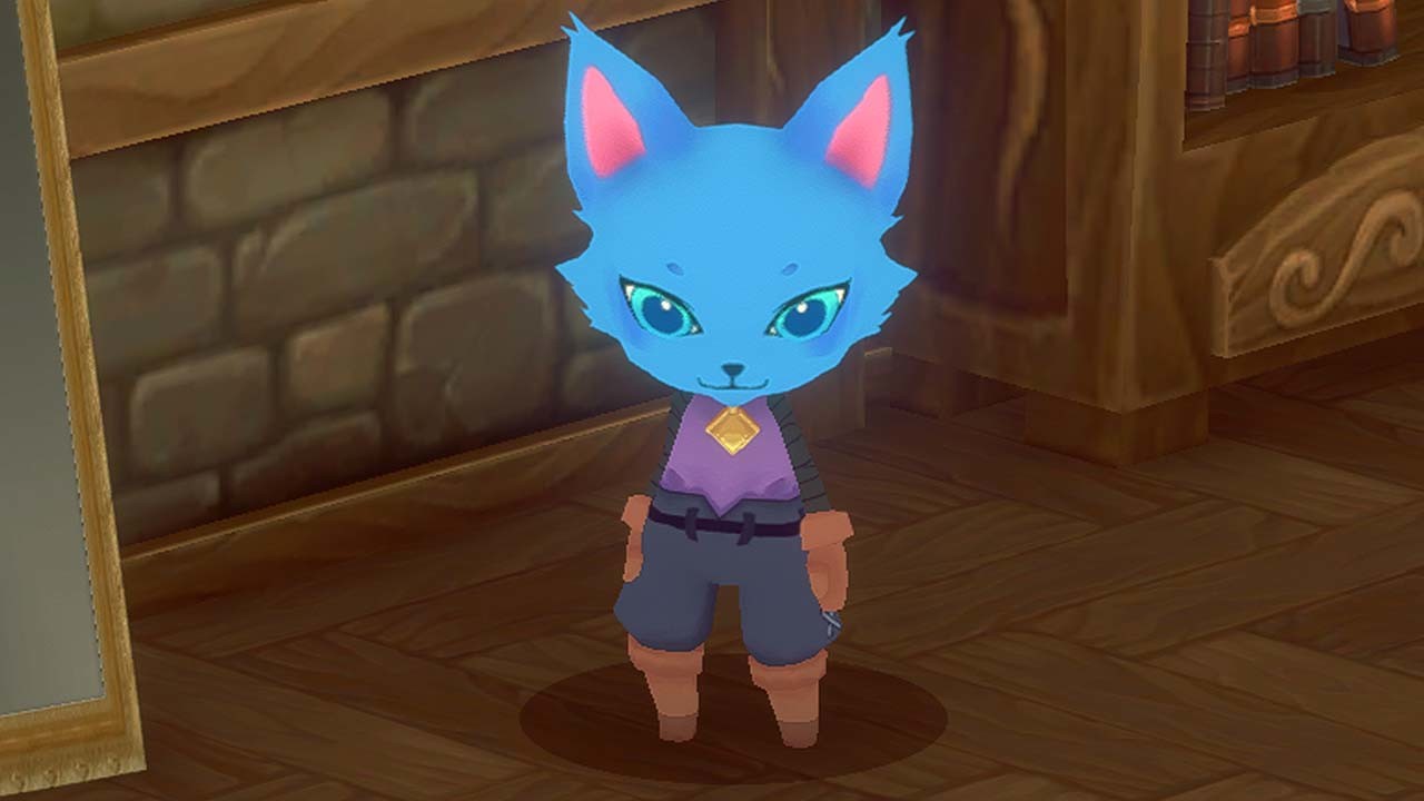 Kitaria Fables - Blue Cat Skin screenshot 1