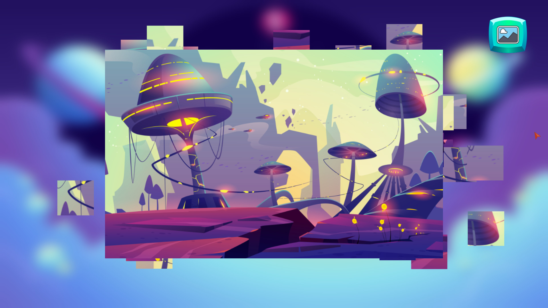 Space puzzle screenshot 6