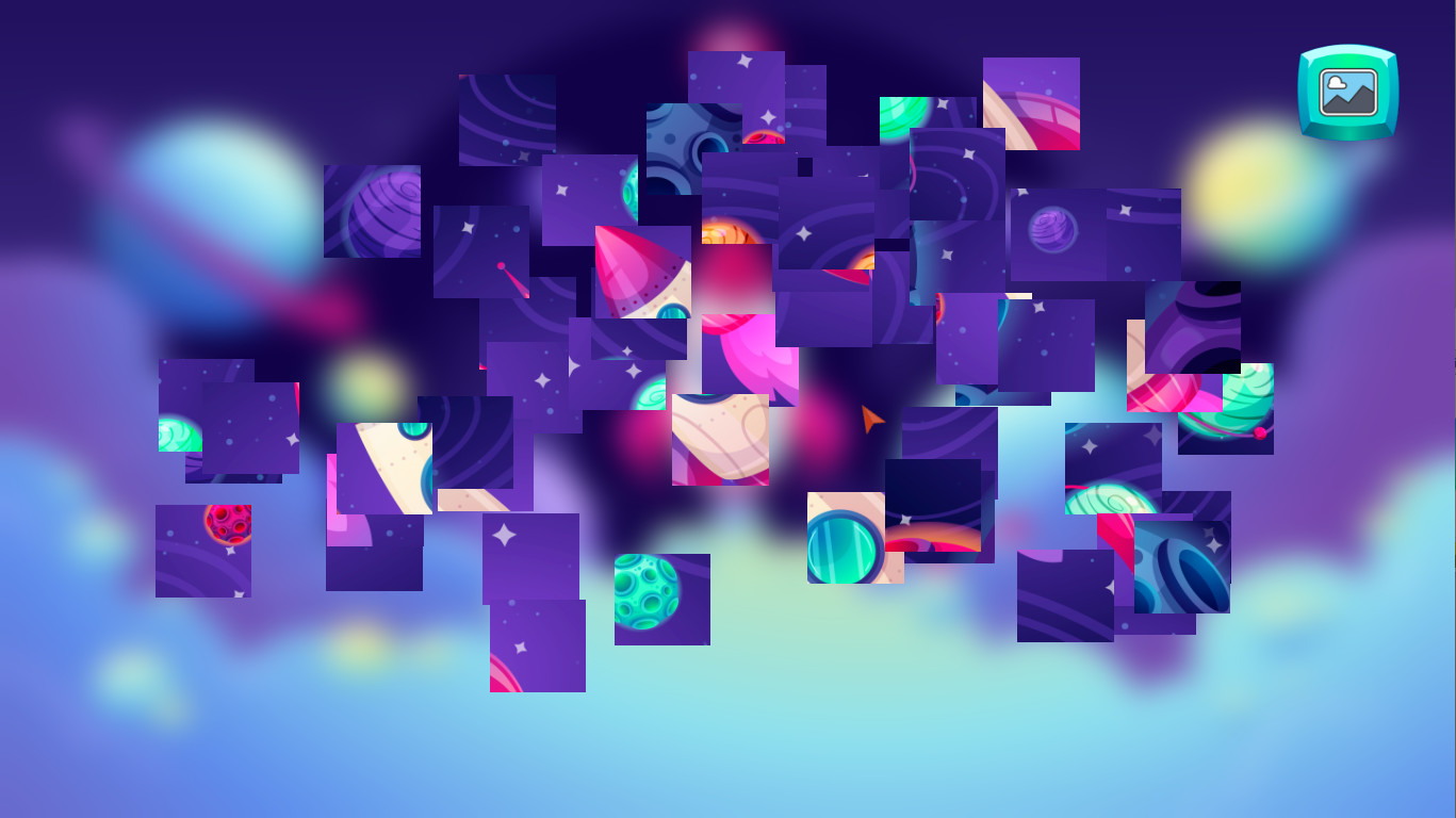 Space puzzle screenshot 1