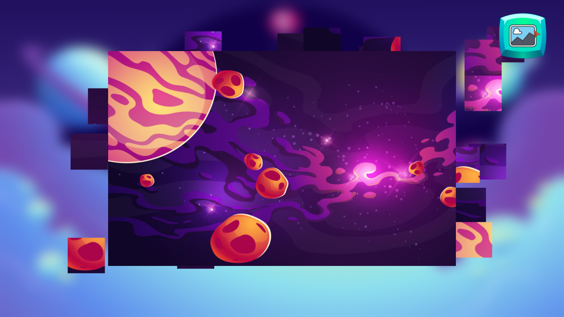 Space puzzle screenshot 3