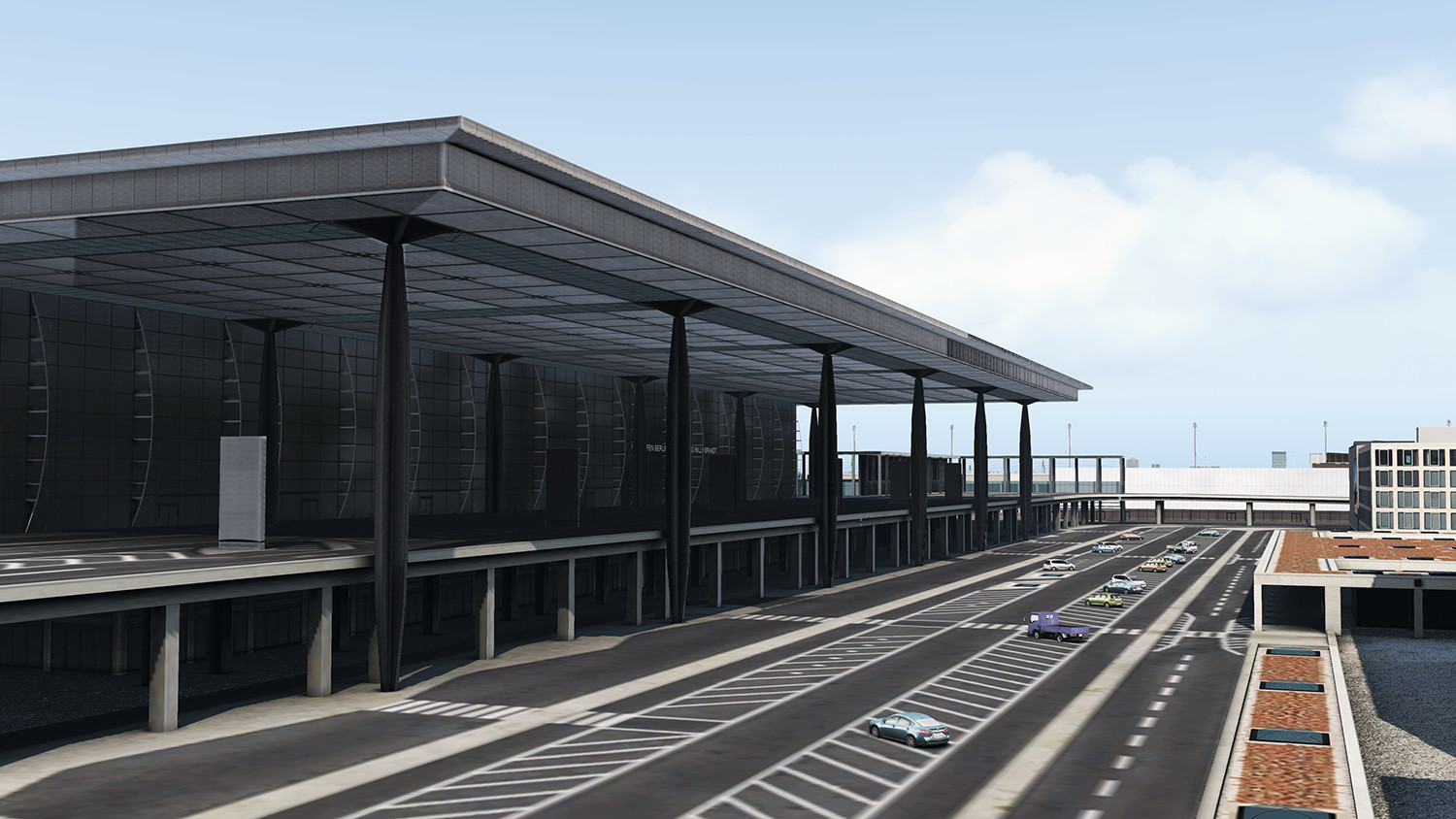 X-Plane 11 - Add-on: Aerosoft - Airport Berlin Brandenburg V2 screenshot 14