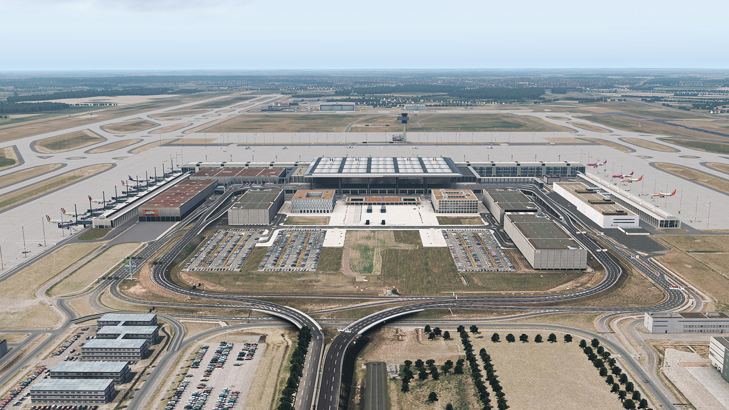 X-Plane 11 - Add-on: Aerosoft - Airport Berlin Brandenburg V2 screenshot 21