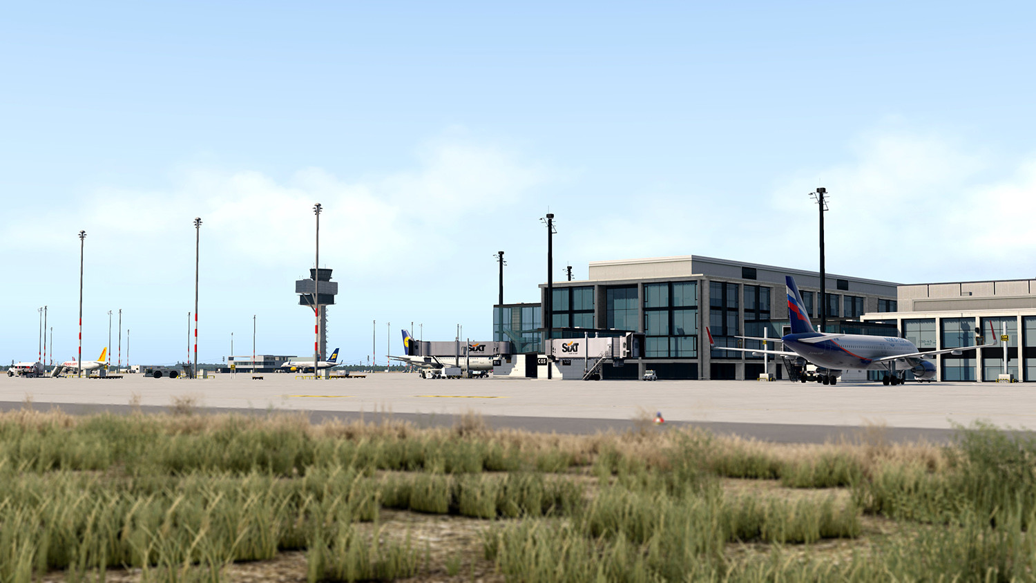 X-Plane 11 - Add-on: Aerosoft - Airport Berlin Brandenburg V2 screenshot 3
