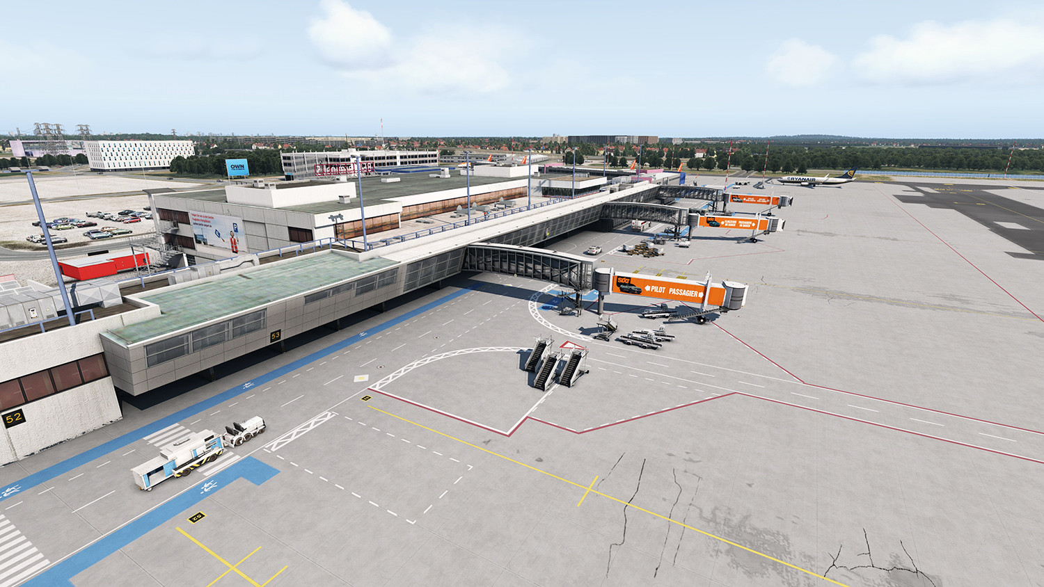 X-Plane 11 - Add-on: Aerosoft - Airport Berlin Brandenburg V2 screenshot 15