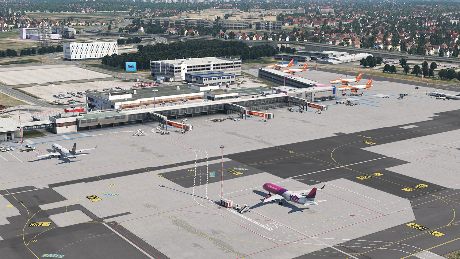 X-Plane 11 - Add-on: Aerosoft - Airport Berlin Brandenburg V2 screenshot 22