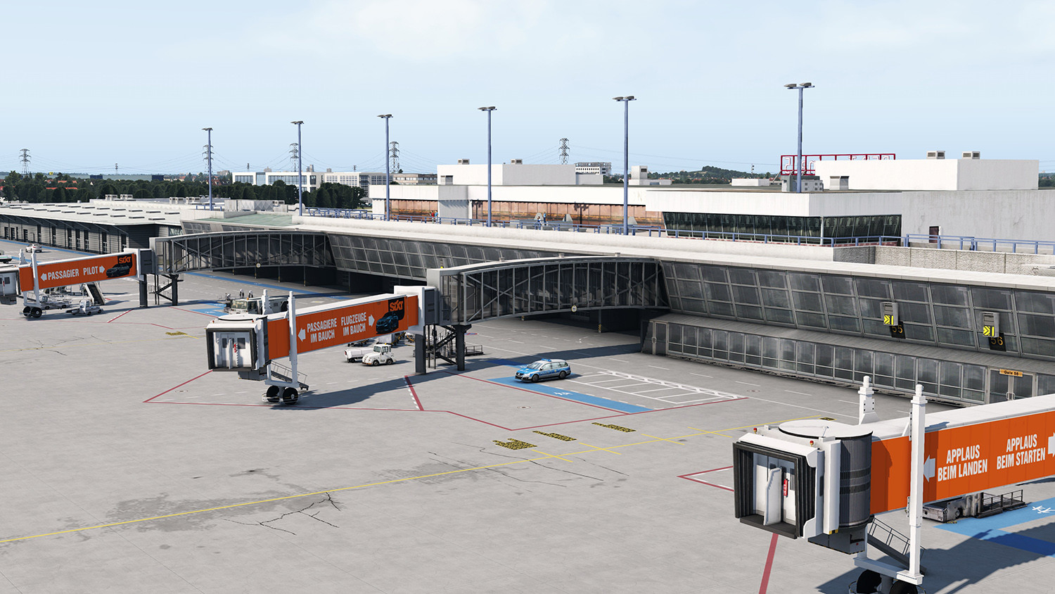 X-Plane 11 - Add-on: Aerosoft - Airport Berlin Brandenburg V2 screenshot 17