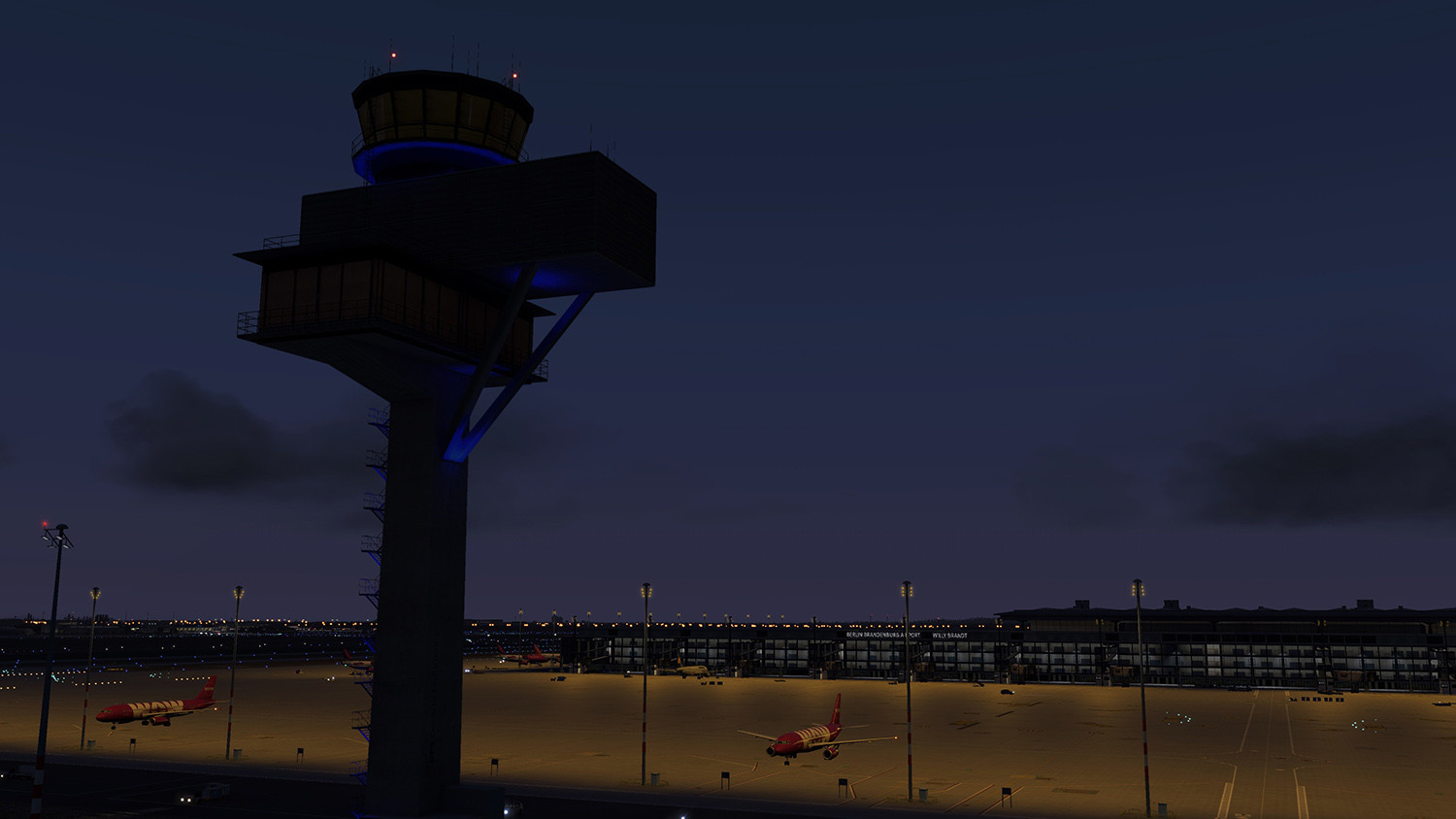X-Plane 11 - Add-on: Aerosoft - Airport Berlin Brandenburg V2 screenshot 11