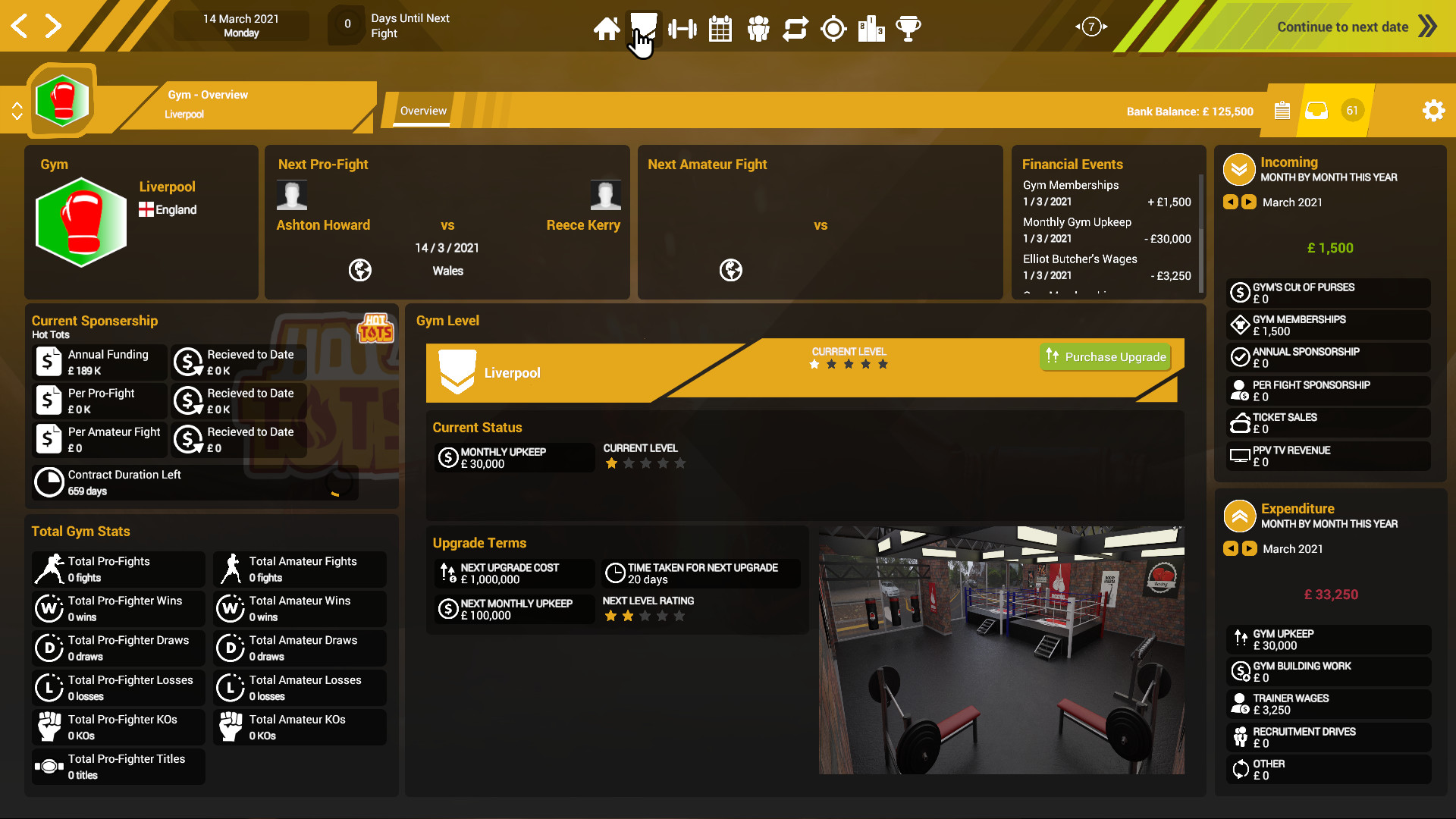 Boxing Club Manager screenshot 14