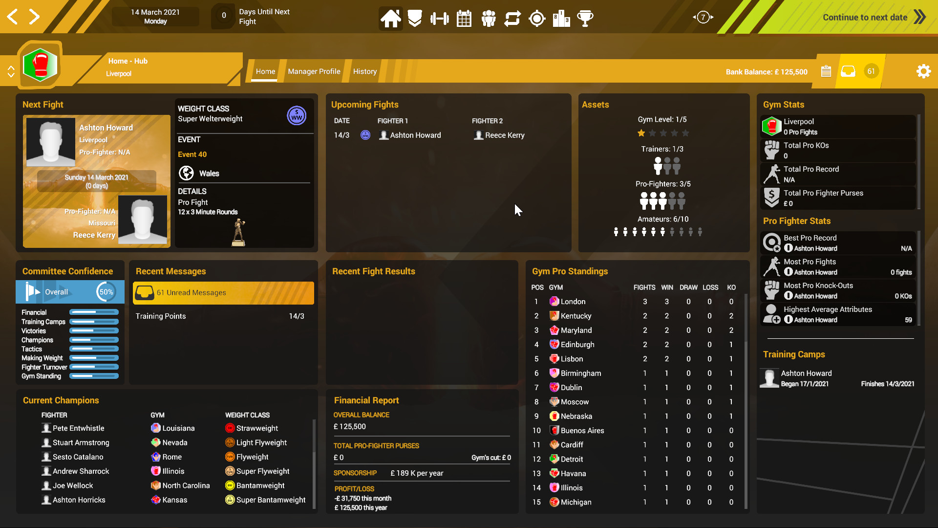 Boxing Club Manager screenshot 7